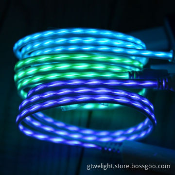 EL Visible Light Charging Cable Fast Delivery+Beautiful Color